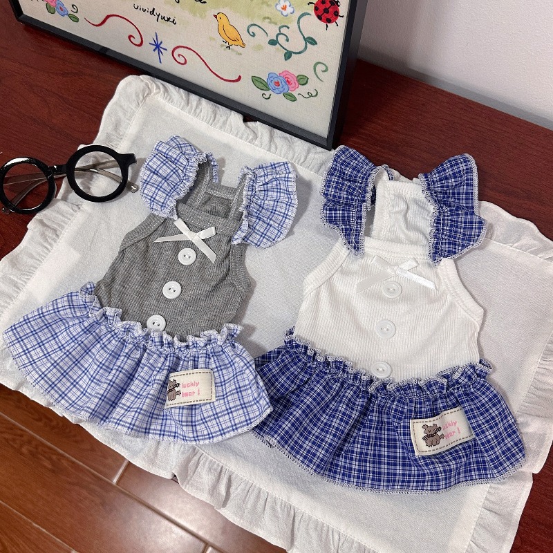 Lace Teddy Lingerie - Vestido de Verano para Mascotas, Chaleco